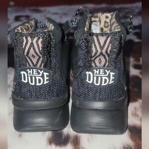 NWOT Hey Dude Womens Black Shoes